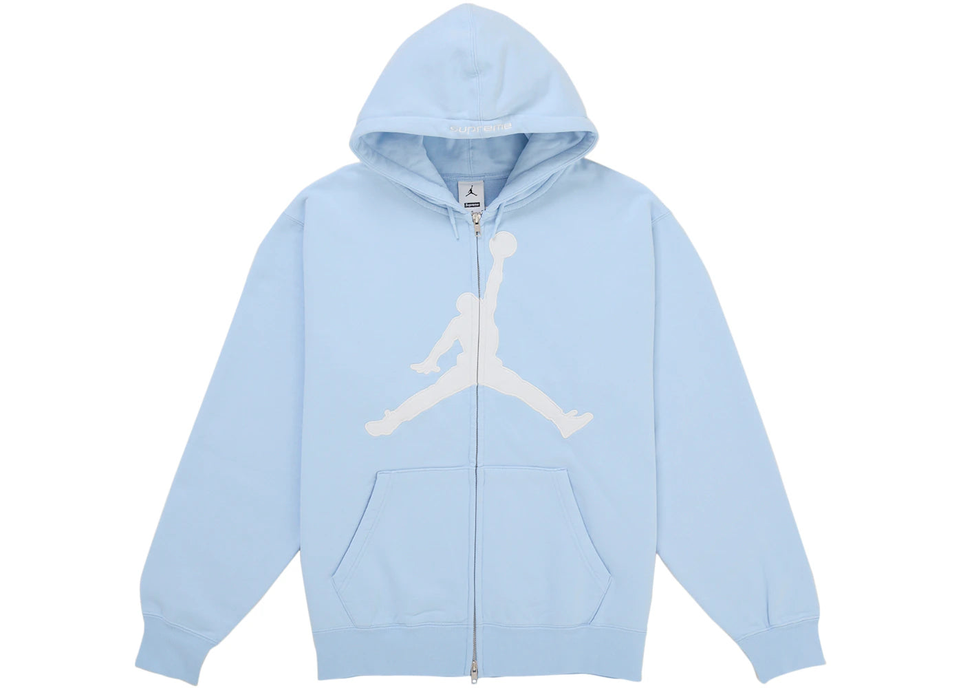 Supreme Jordan Hooded Sweatshirt (SS26) Blue -1