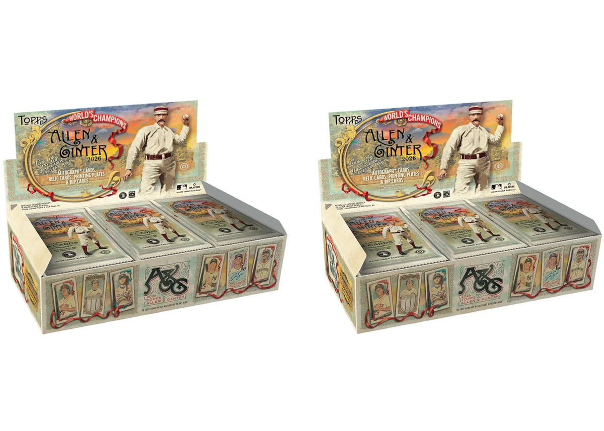 2026 Topps Allen & Ginter Baseball Hobby Box 2x Lot -1