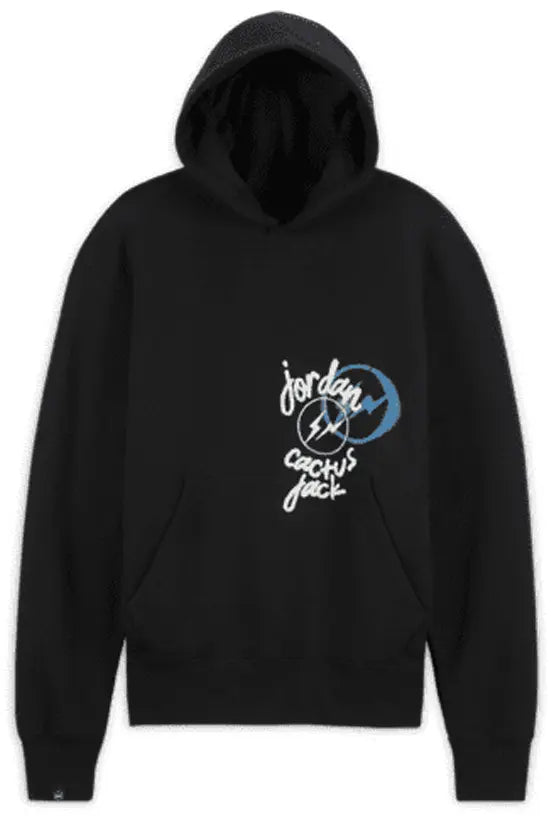 Travis Scott x Jordan x Fragment Hoodie Black