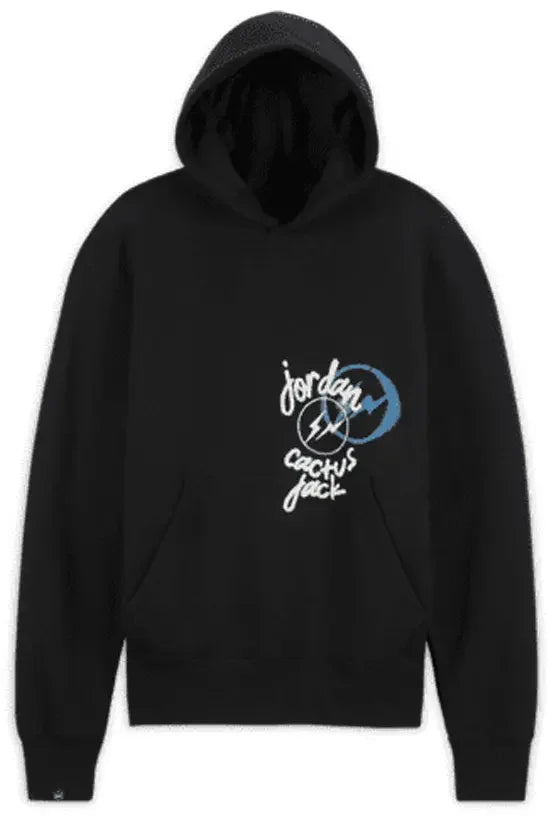 Travis Scott x Jordan x Fragment Hoodie Black