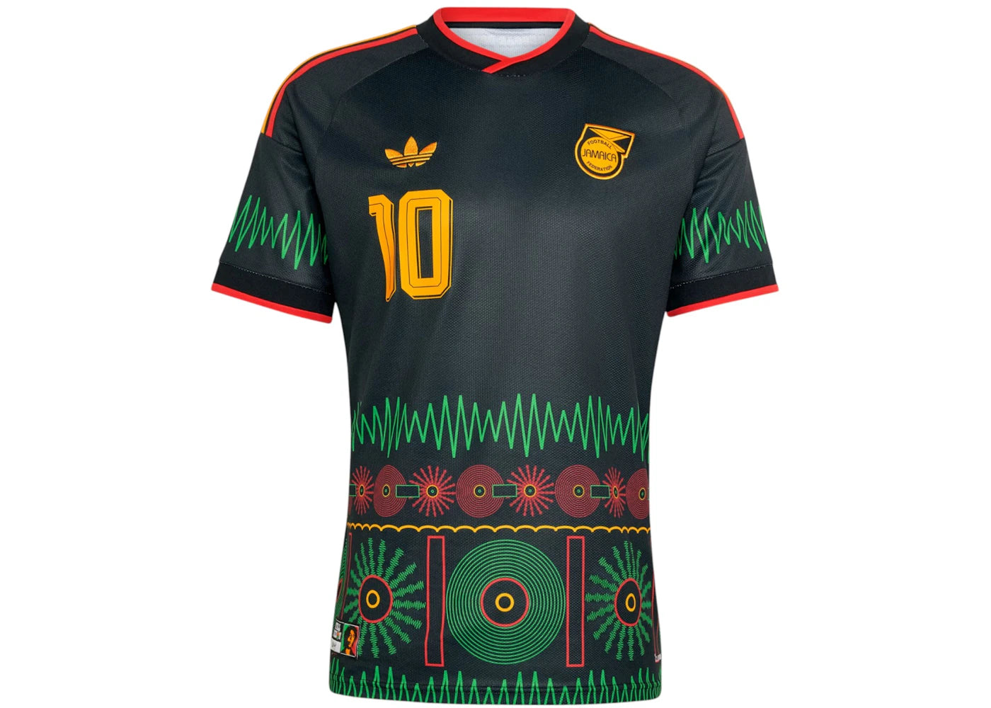 adidas Bob Marley Jamaica 2026 Away Jersey Black -1