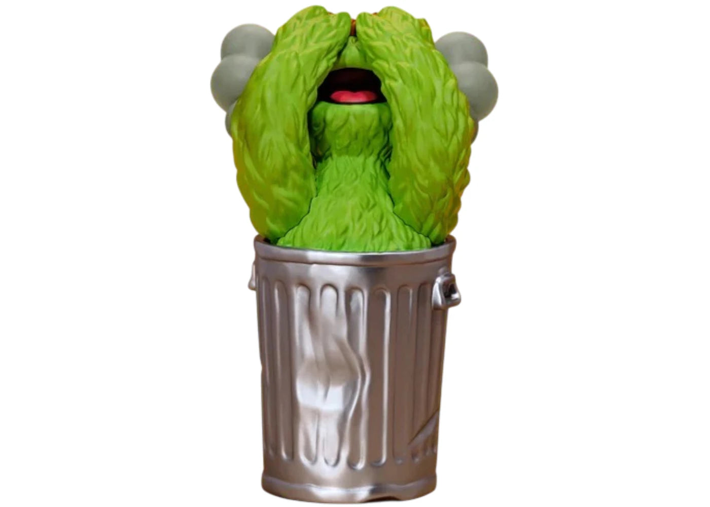 KAWS & Sesame Street Oscar Vinyl Figure -1