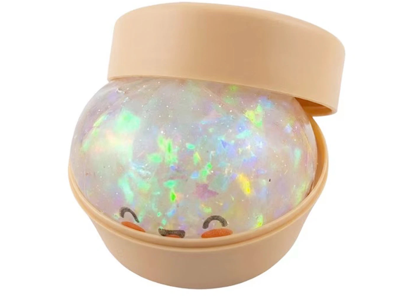 Squishy Bun Mystery Squishy "Dumpling" - Shimmering Starlight Bun Toy -1
