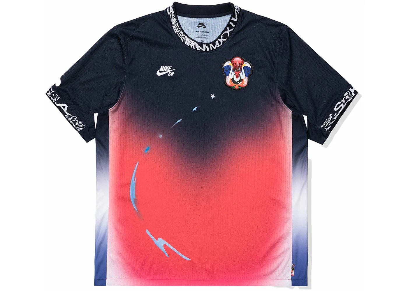 Nike SB Olympics 2024 S/S Jersey Obsidian/Bright Crimson -1