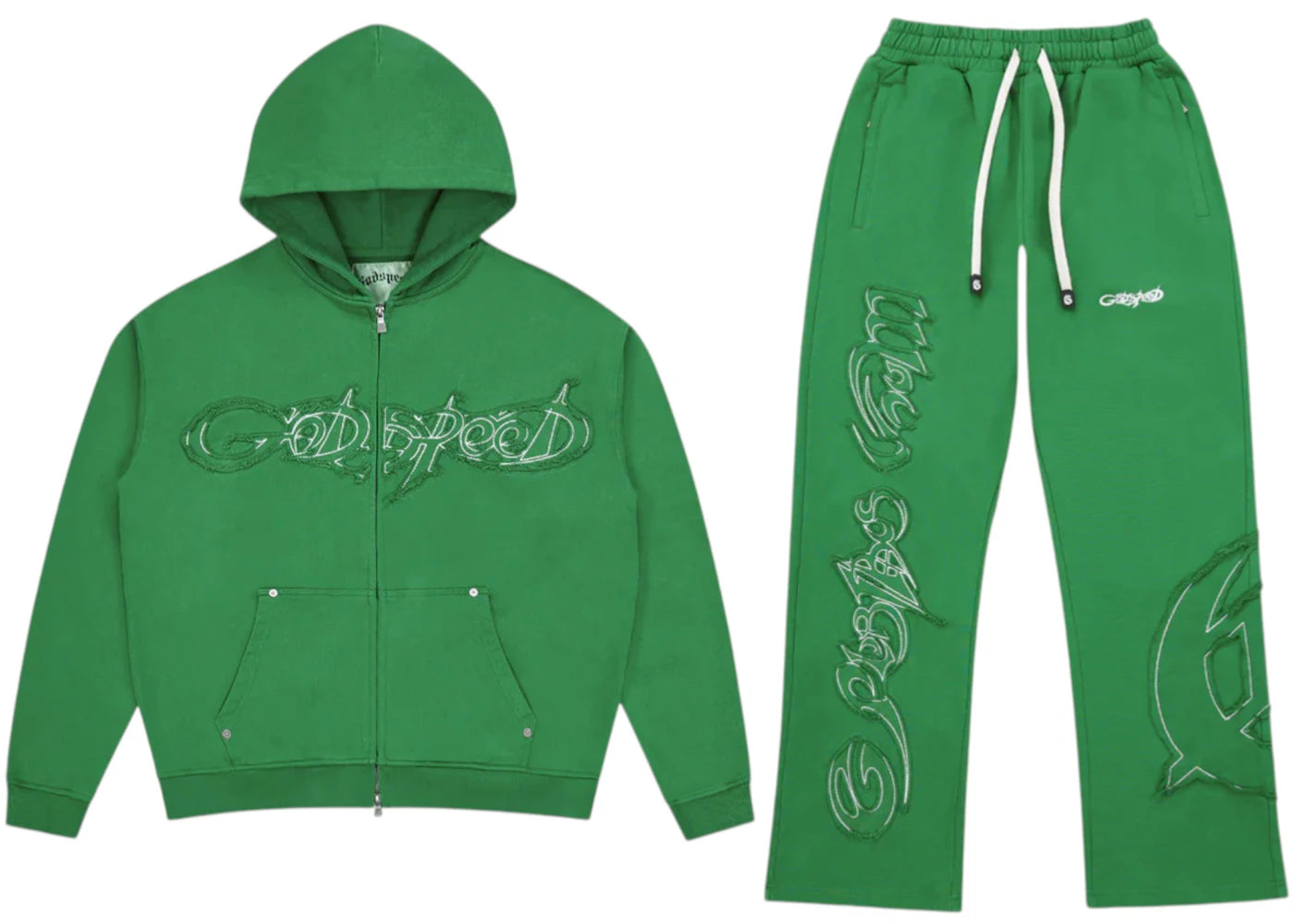 Godspeed Raw Import Sweatsuit Green -1