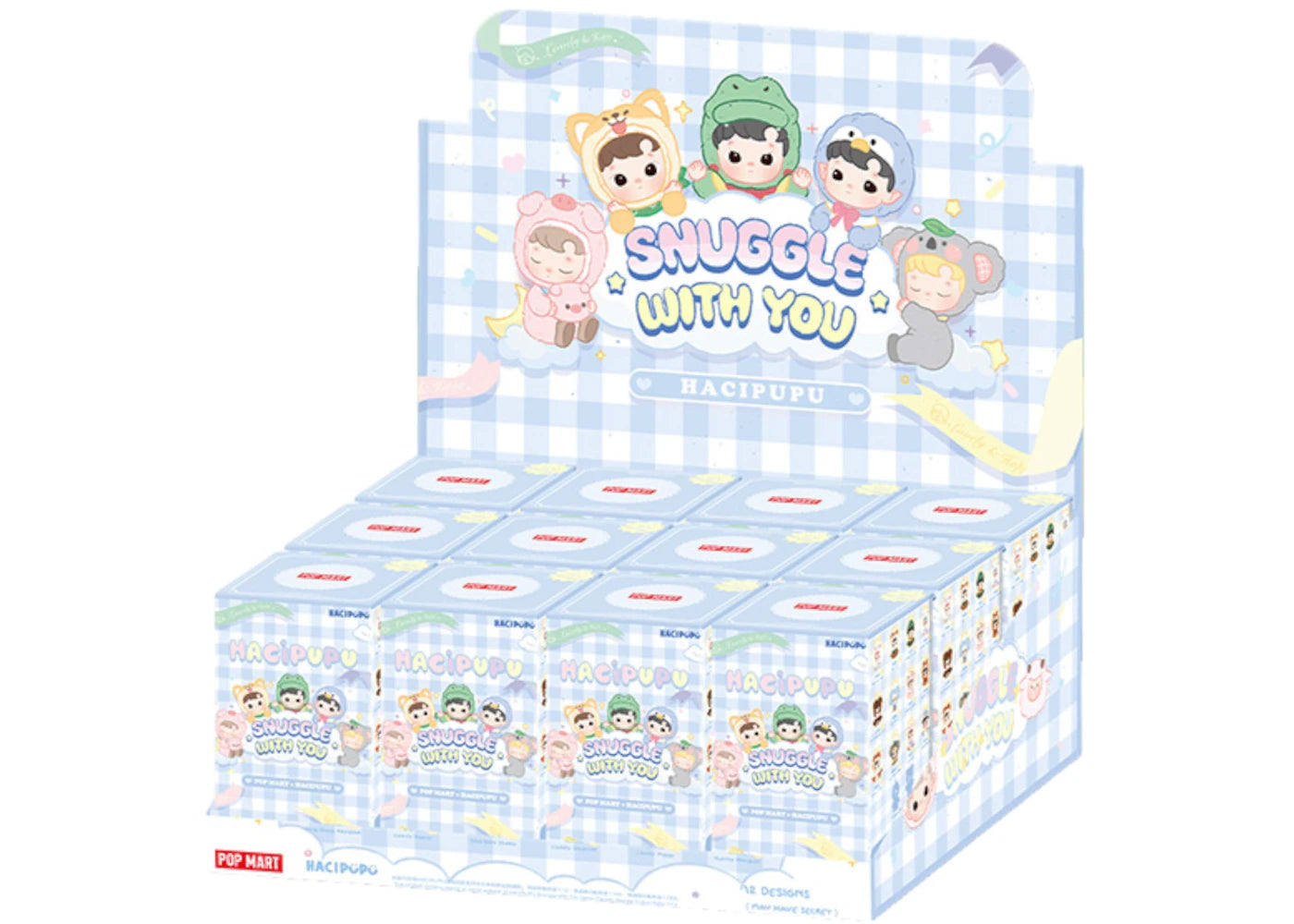 Pop Mart HACIPUPU Snuggle With You Series Sealed Case (12 Blind Box)-1