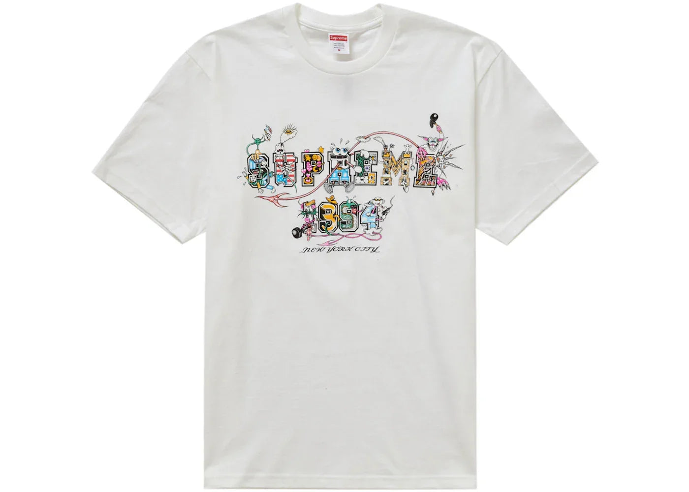 Supreme Varsity Tee White -1