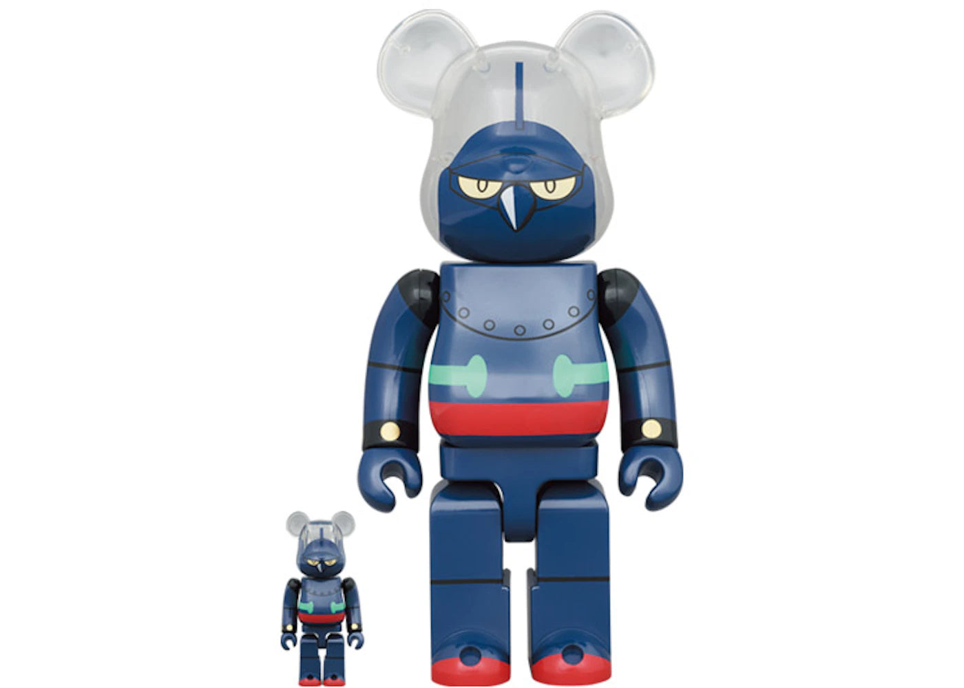 Bearbrick Tetsujin 28-go 100% & 400% Set -1