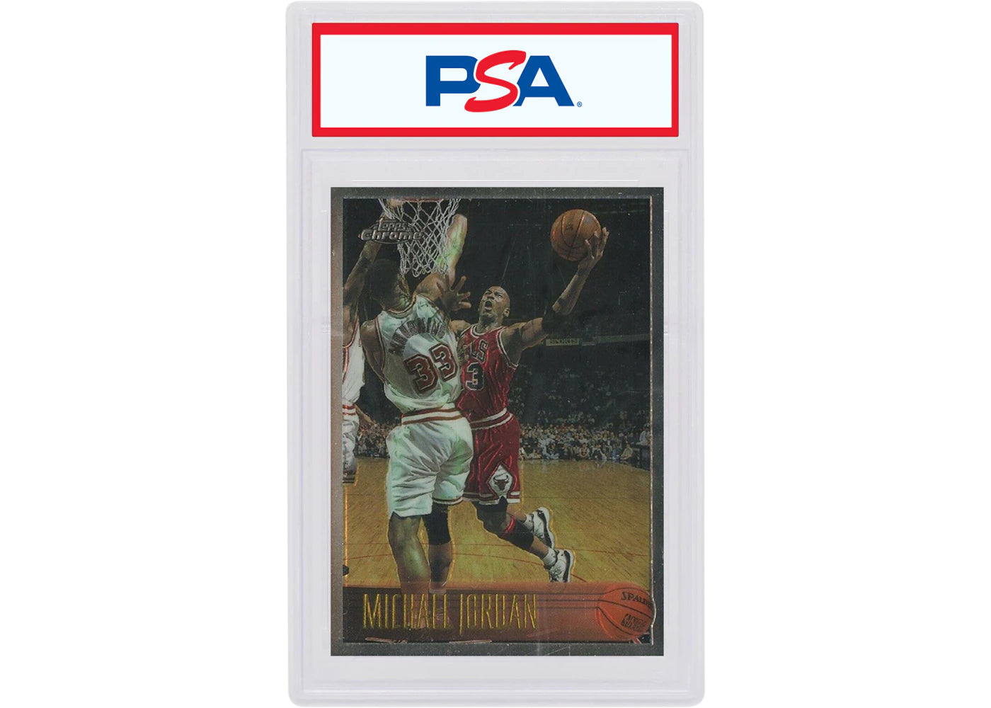 Michael Jordan 1996 Topps Chrome Rookie #139 (PSA or BGS Graded) -1