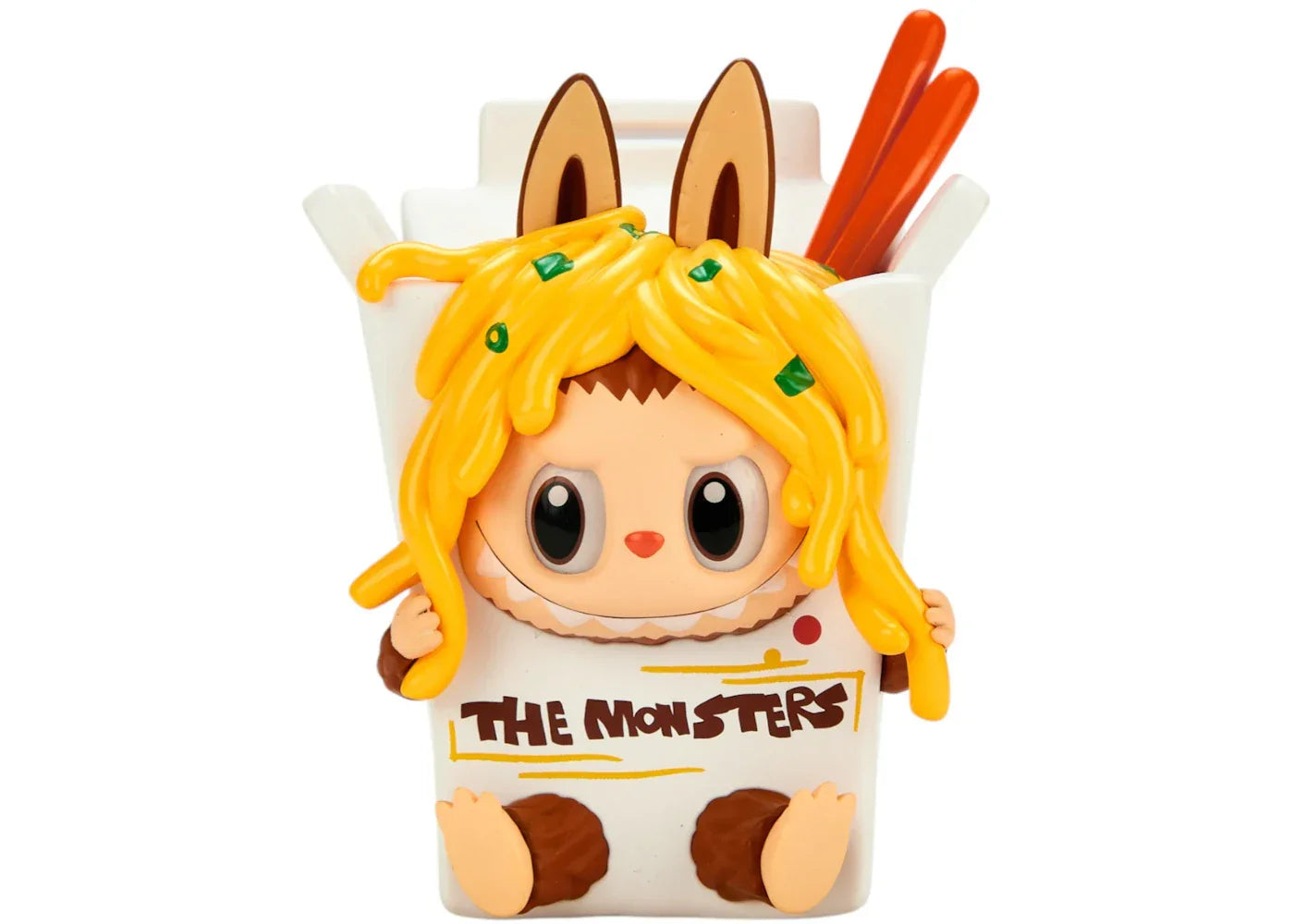 Pop Mart Labubu The Monsters Wacky Mart Series Chow Mein Figure-1