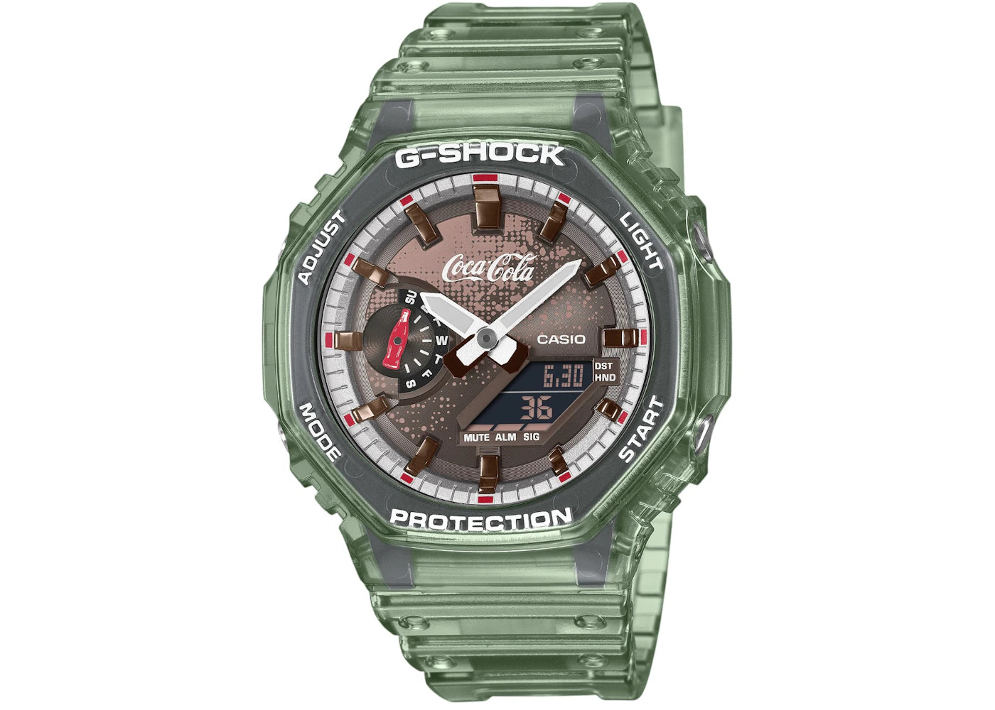 Casio x Coca Cola G-Shock Analog Digital 2100 Series GA-2100CC-3A -1