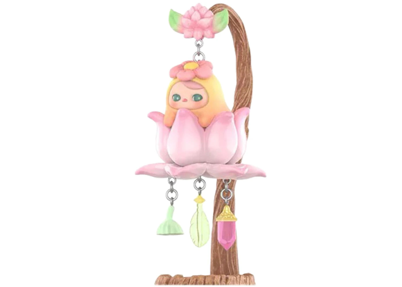 Pop Mart PUCKY Dreamy Wishes Series Rebirth of the Lotus Figure -1