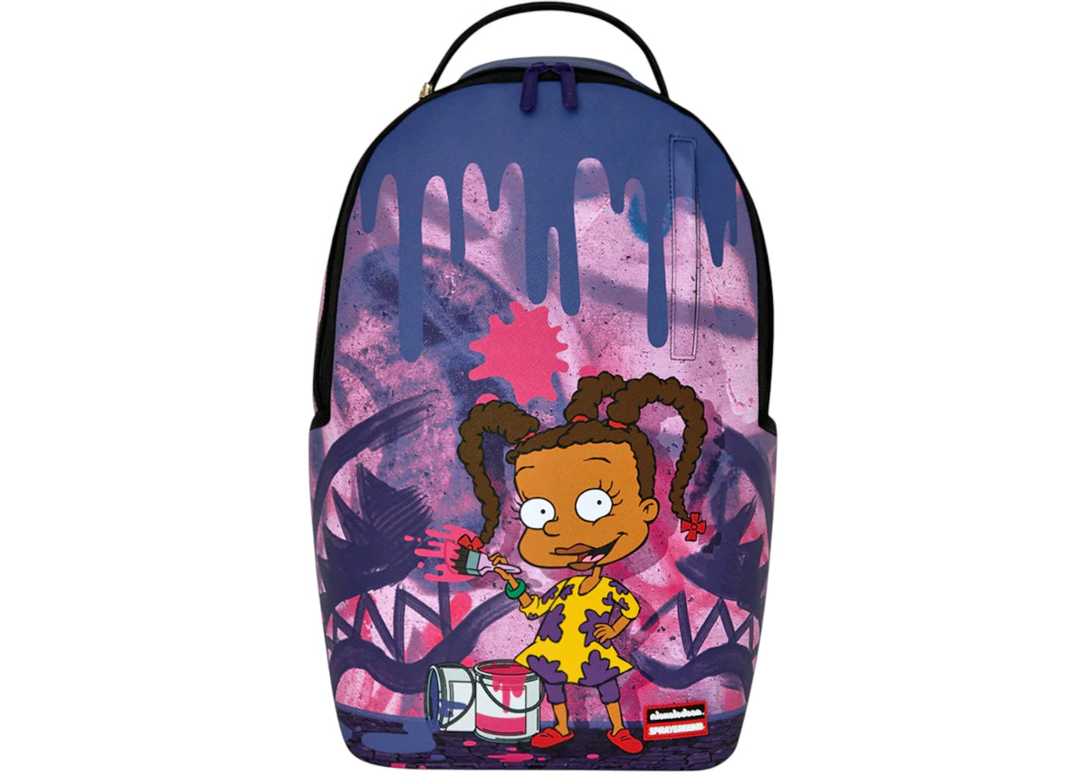 Sprayground Rugrats Susie Painting Shark Backpack Multicolor -1