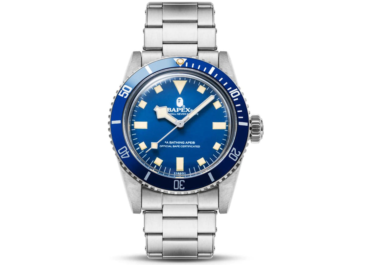 BAPE Classic Type 1 Bapex Watch Blue -1