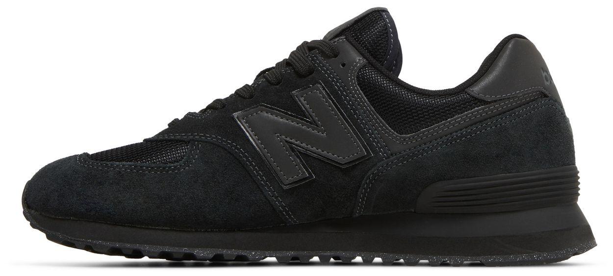 New Balance 574 Triple Black-2