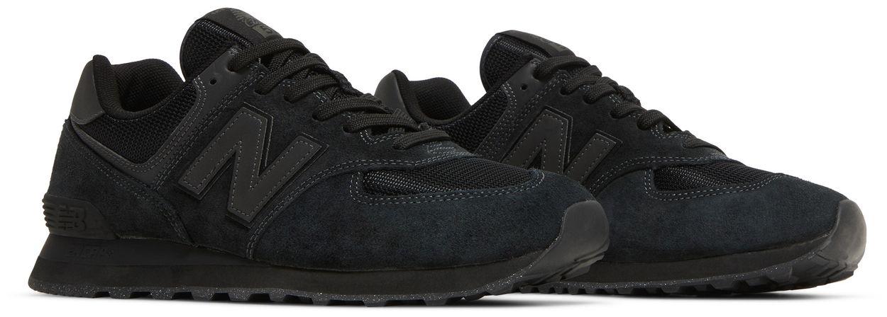 New Balance 574 Triple Black-Pair