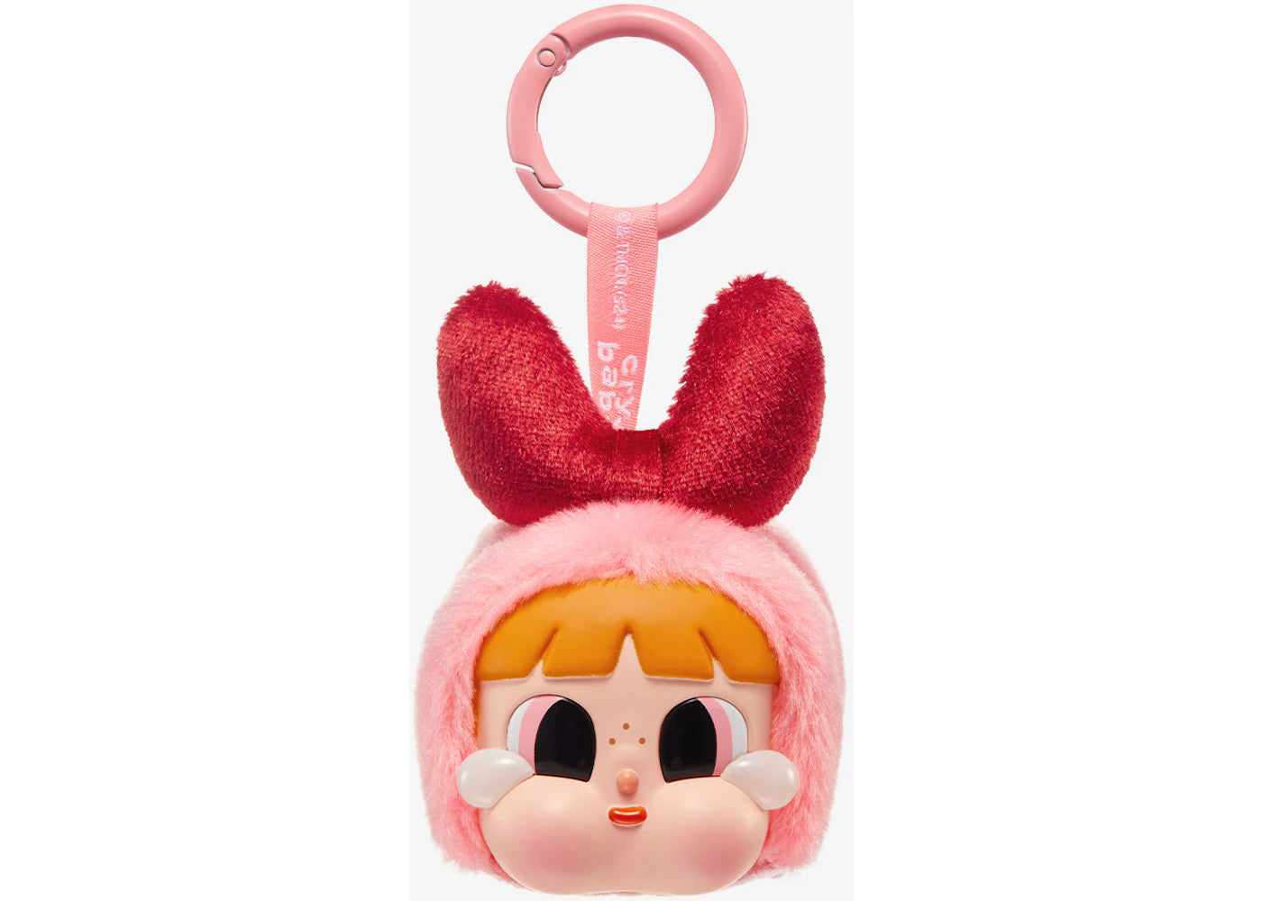 Pop Mart CRYBABY x Powerpuff Girls Series Blossom Vinyl Face Plush -1