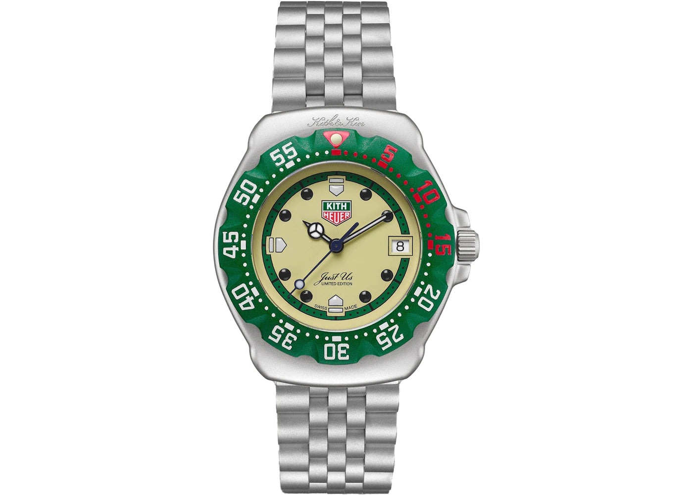 TAG Heuer x Kith Formula 1 Paris WA121N-BA0023 (Eggshell) -1