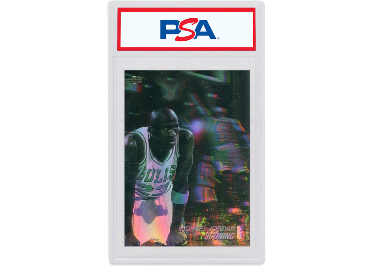 Michael Jordan 1991 Upper Deck Award Winner Holograms #AW1 (PSA or BGS Graded) -1