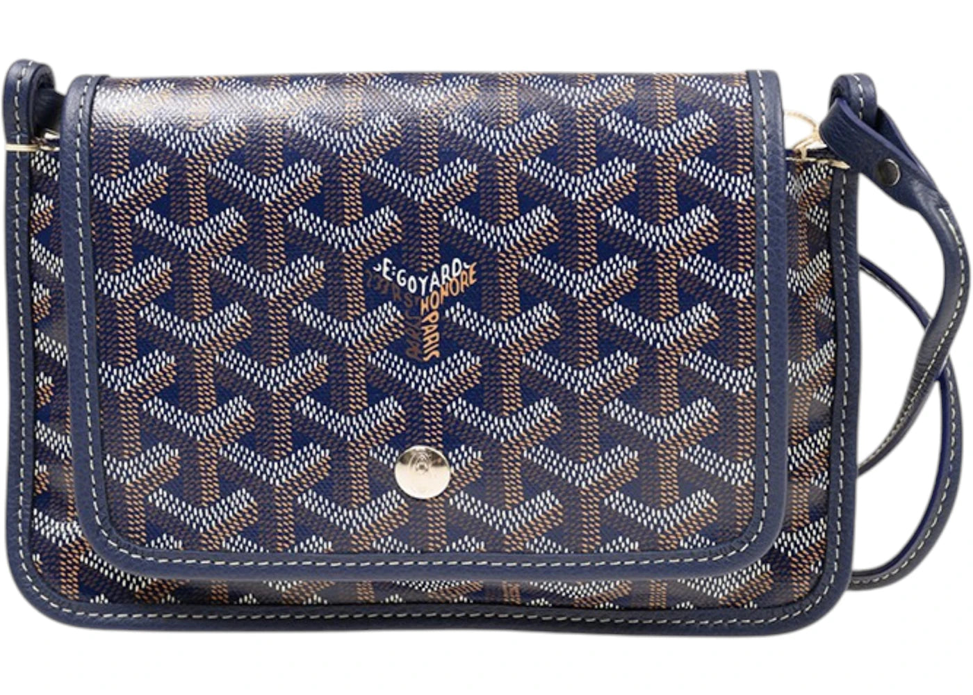 Goyard Plumet Pouch Navy Blue -1