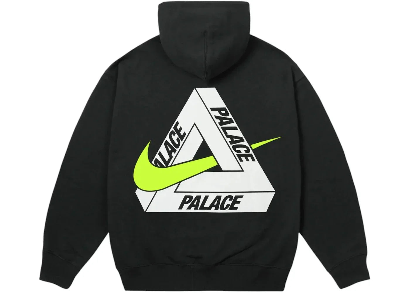 Palace x Nike Tri Swoosh Hood Black -1