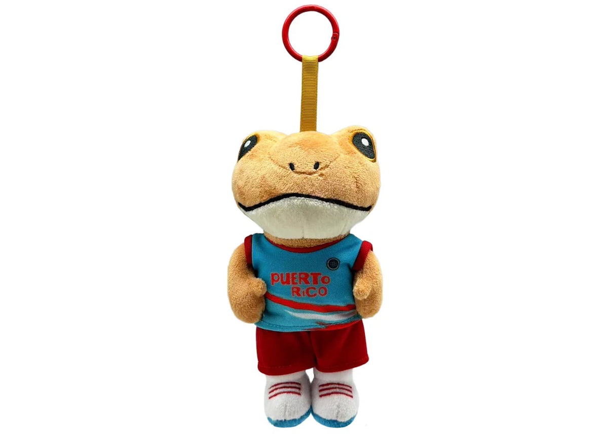 Bad Bunny Sapo Concho Baloncelísta Plush Keychain -1