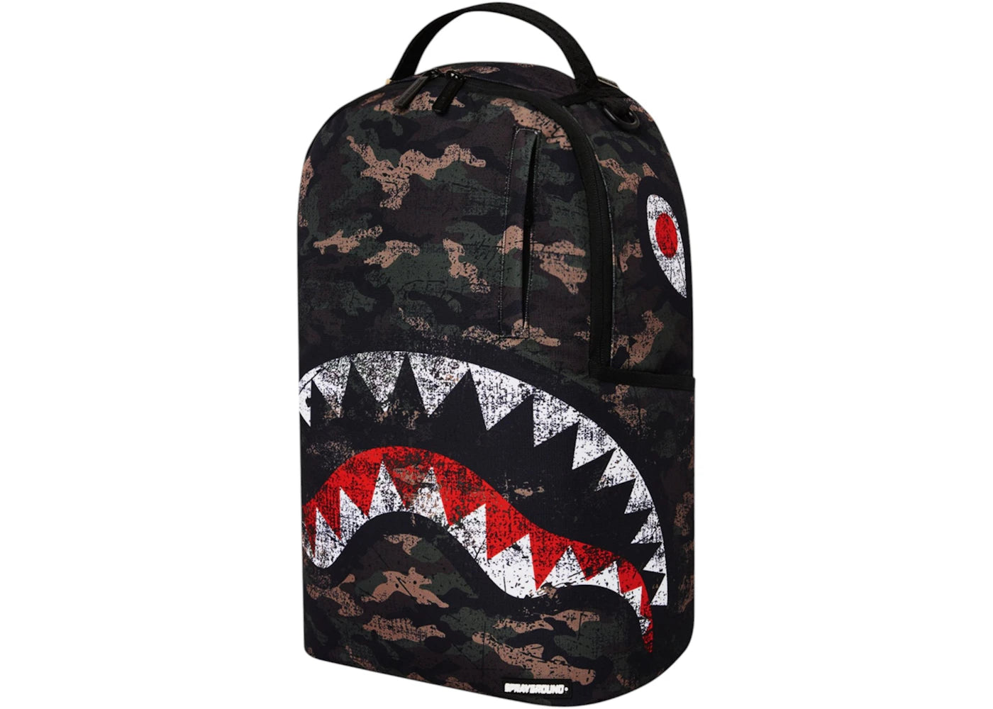 Sprayground Ambush Camo Backpack Backpack Black Green Brown -1