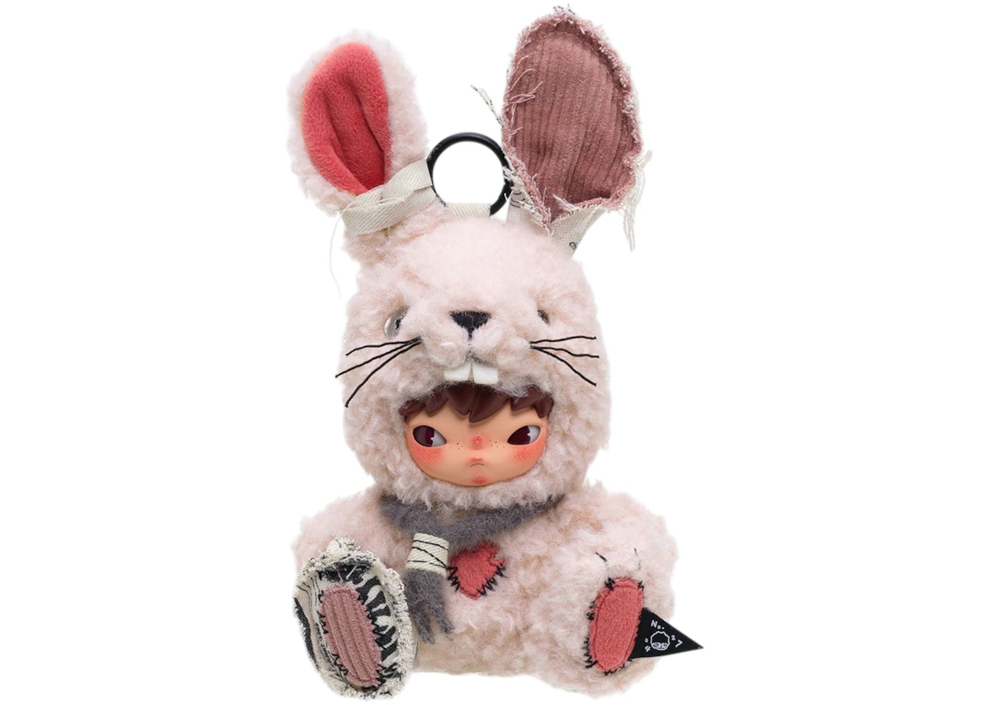 Pop Mart Hirono Little Hare Plush Doll Pendant -1