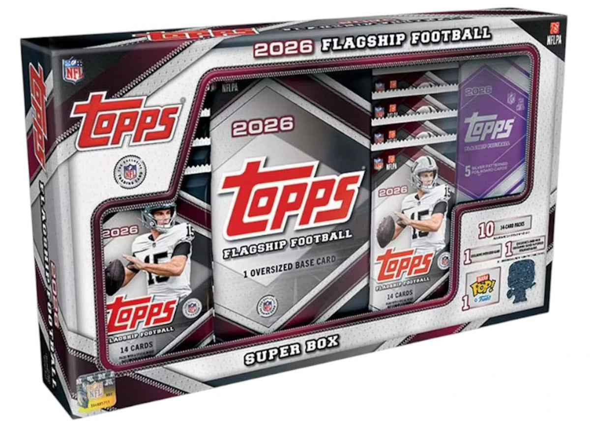 2026 Topps Flagship NFL Super Box -1
