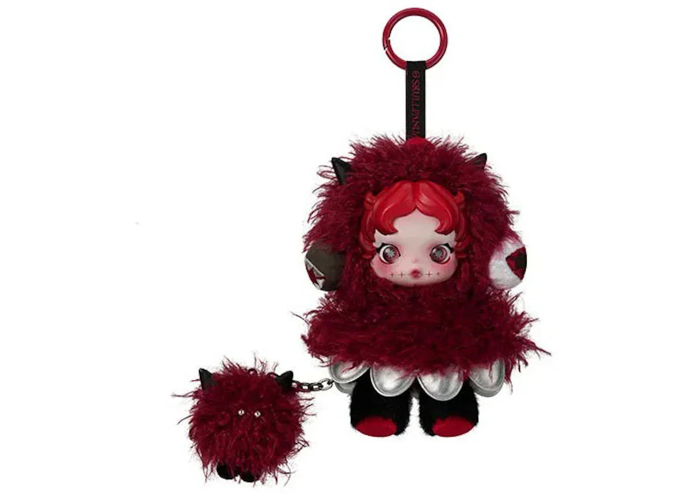 Pop Mart SKULLPANDA You Found Me! Series Chomp Plush Doll Pendant-1