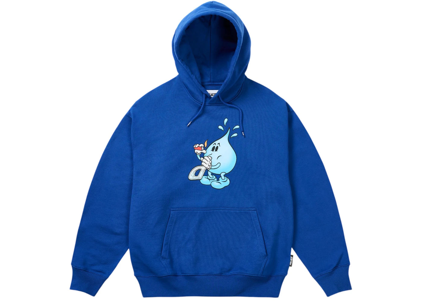 Palace x World Industries Hoodie Blue -1