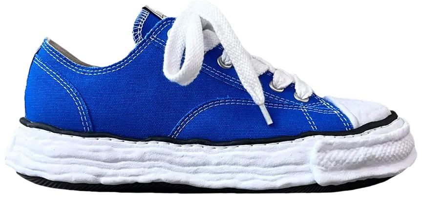 Maison Mihara Yasuhiro Peterson 23 OG Sole Canvas Low CL Blue
