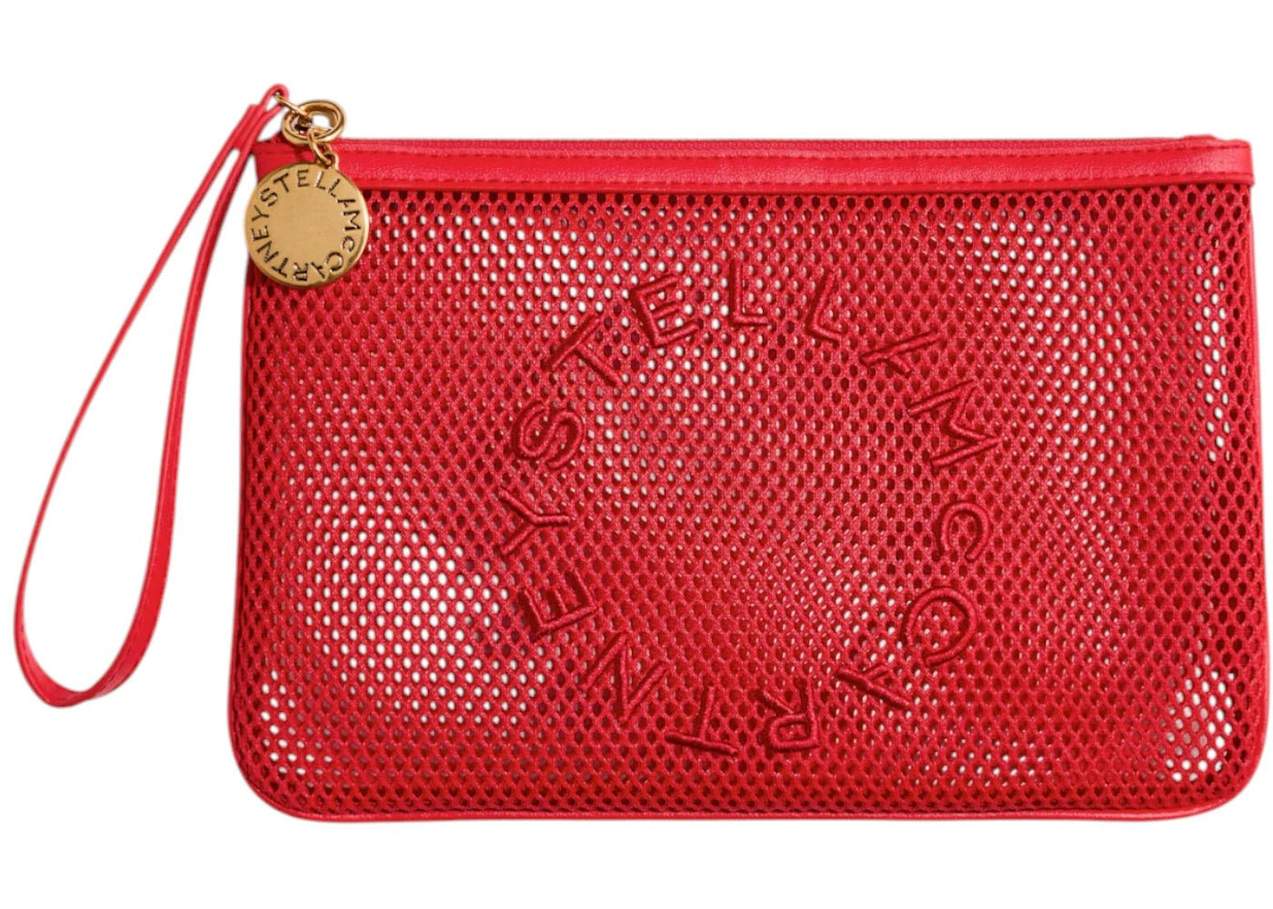 H&M x Stella McCartney Women's Mesh Clutch Red -1