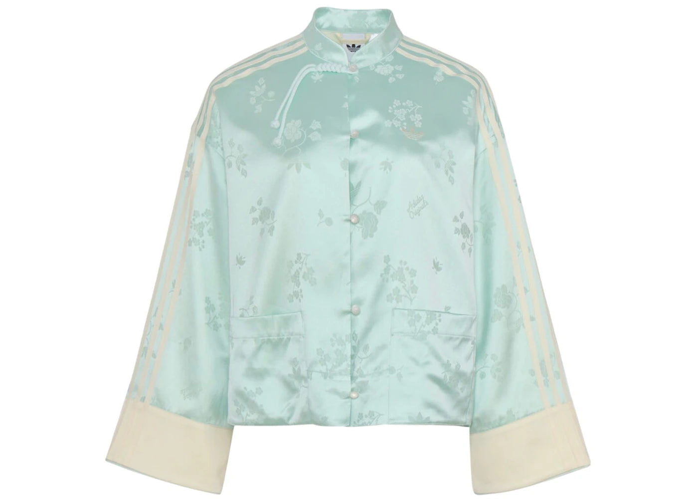 adidas Women New Chinese Jacket (Asia Sizing) Green -1