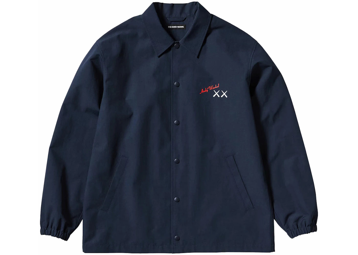 KAWS x Uniqlo Warhol Coach 476316 Jacket Navy -1