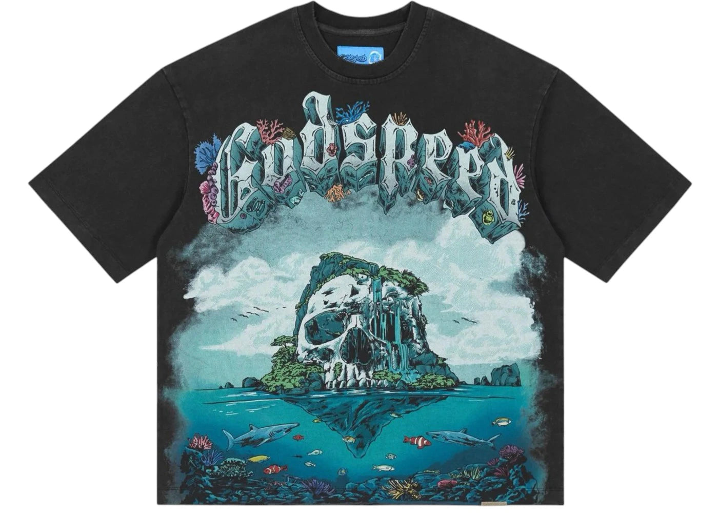 Godspeed GS Island II T-shirt Black -1