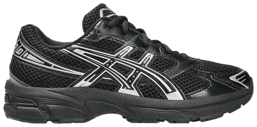 ASICS Gel-1130 Black Pure Silver (GS)