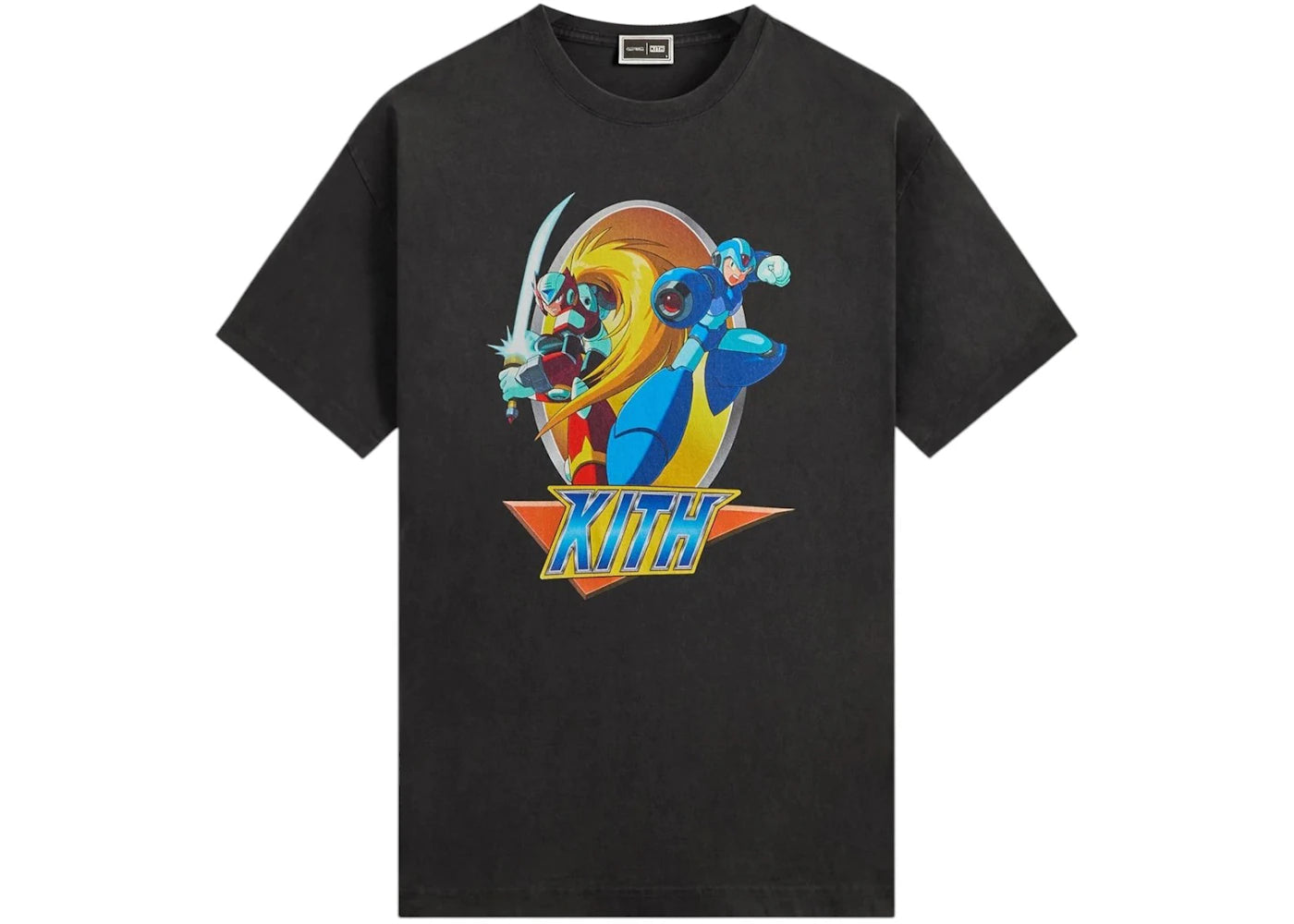 Kith x Capcom Mega Man Vintage Tee Black -1