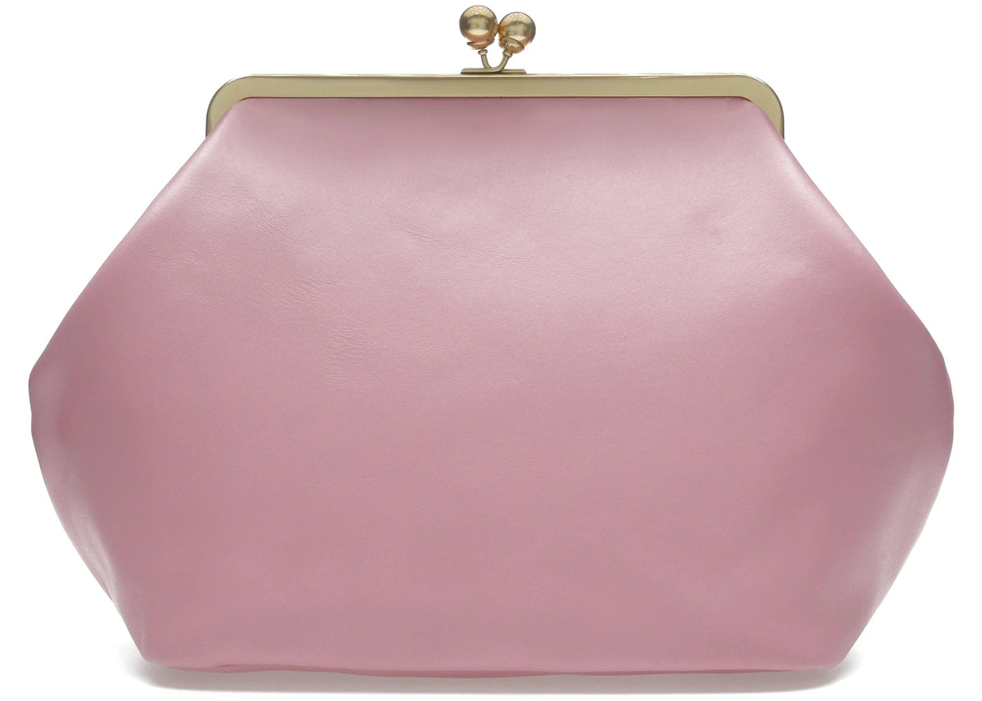 Coach Large Kisslock Frame Bag Brass/Rose -1