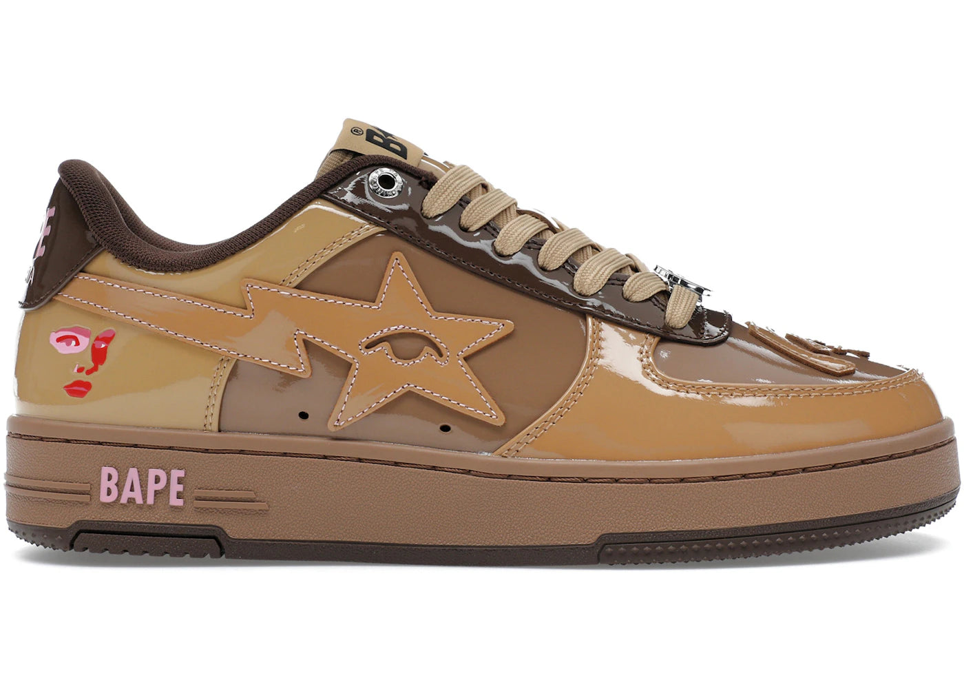 A Bathing Ape Bape Sta KidSuper Brown