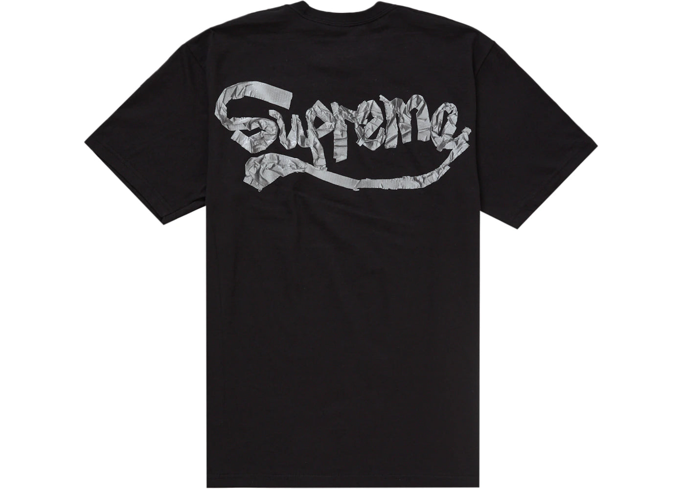 Supreme Tape Tee Black -1