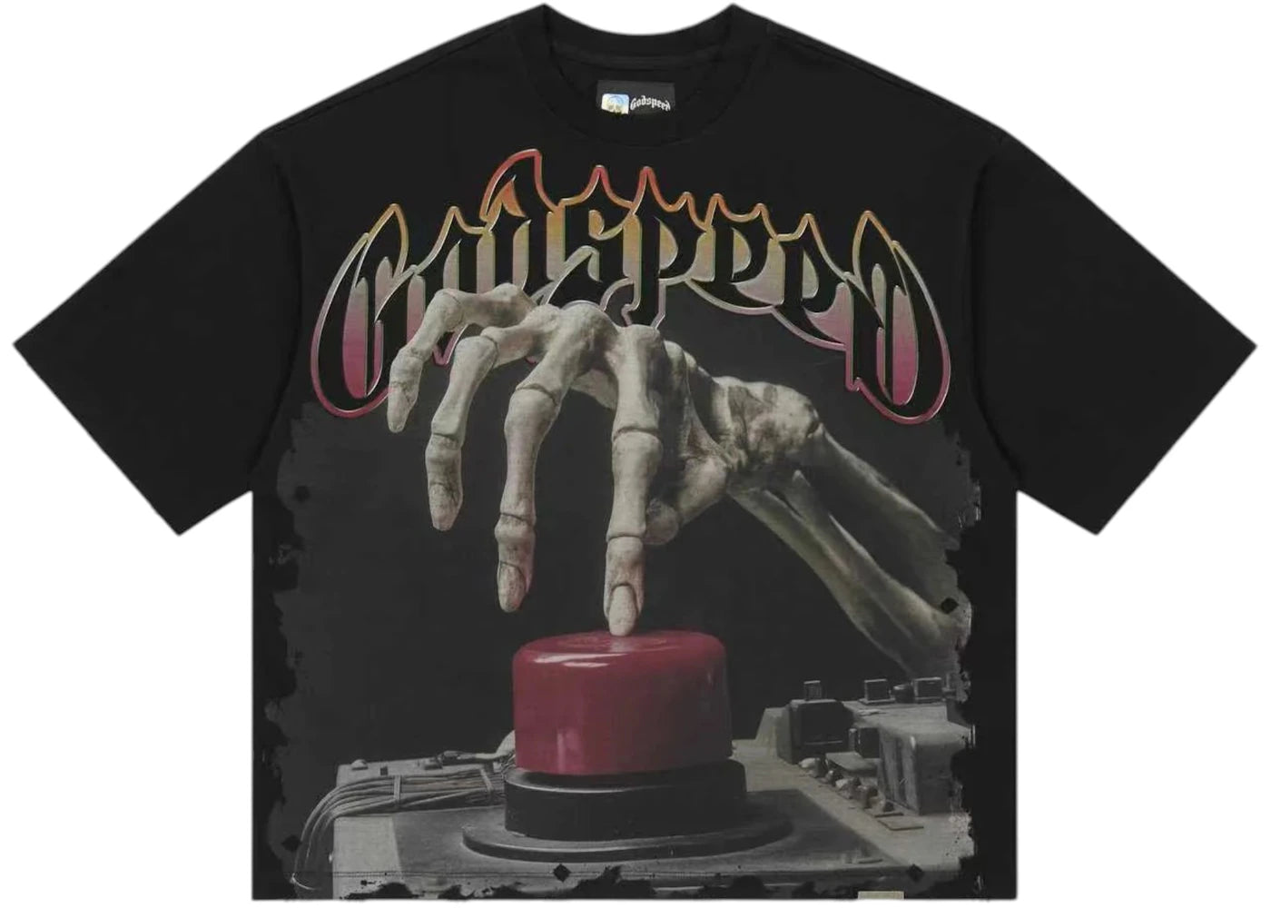 Godspeed Code Red T-Shirt Black -1
