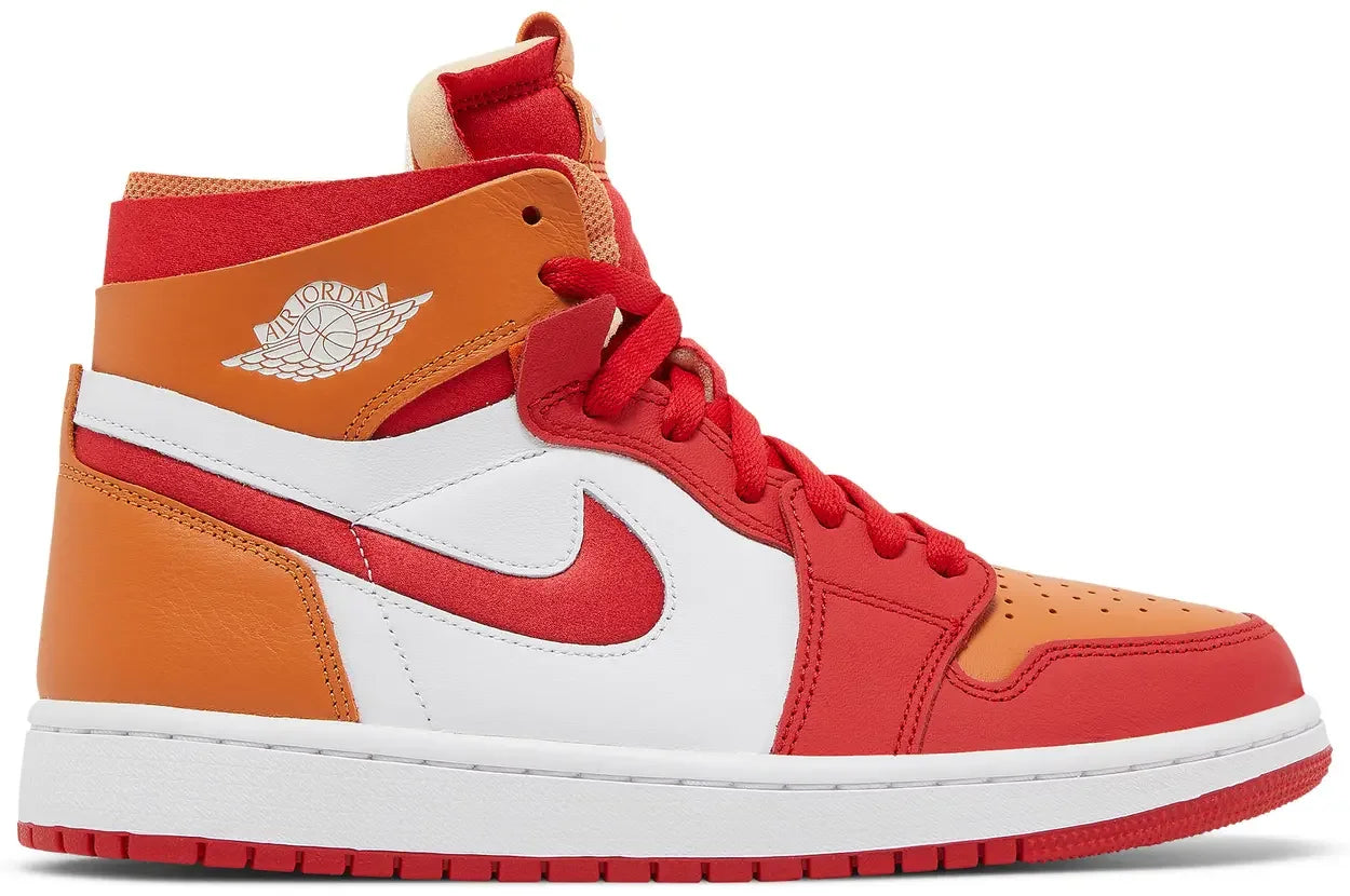 Air Jordan 1 High Zoom Air CMFT Fire Red Hot Curry (W)