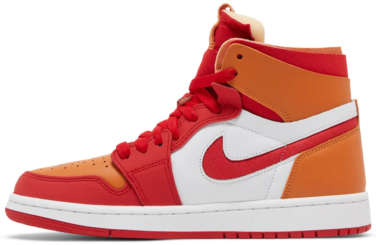 Air Jordan 1 High Zoom Air CMFT Fire Red Hot Curry (W)