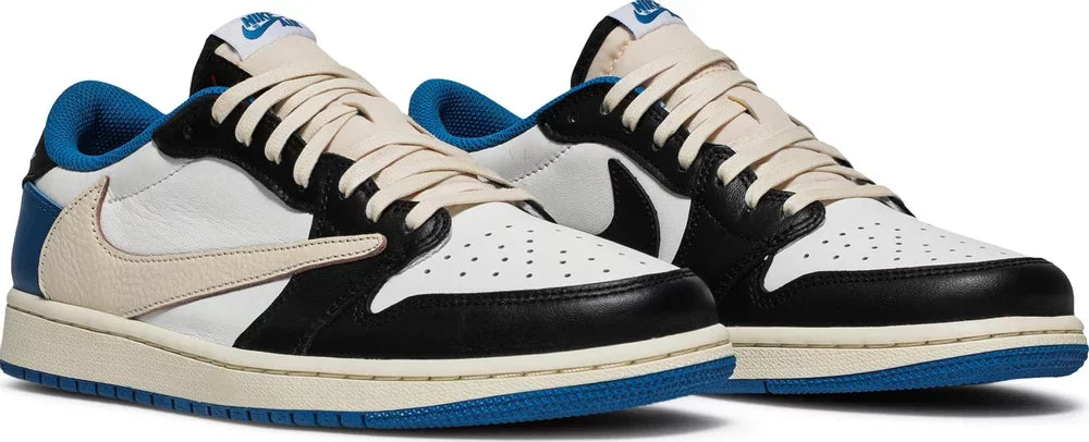 Air Jordan 1 Low Travis Scott Fragment Pair