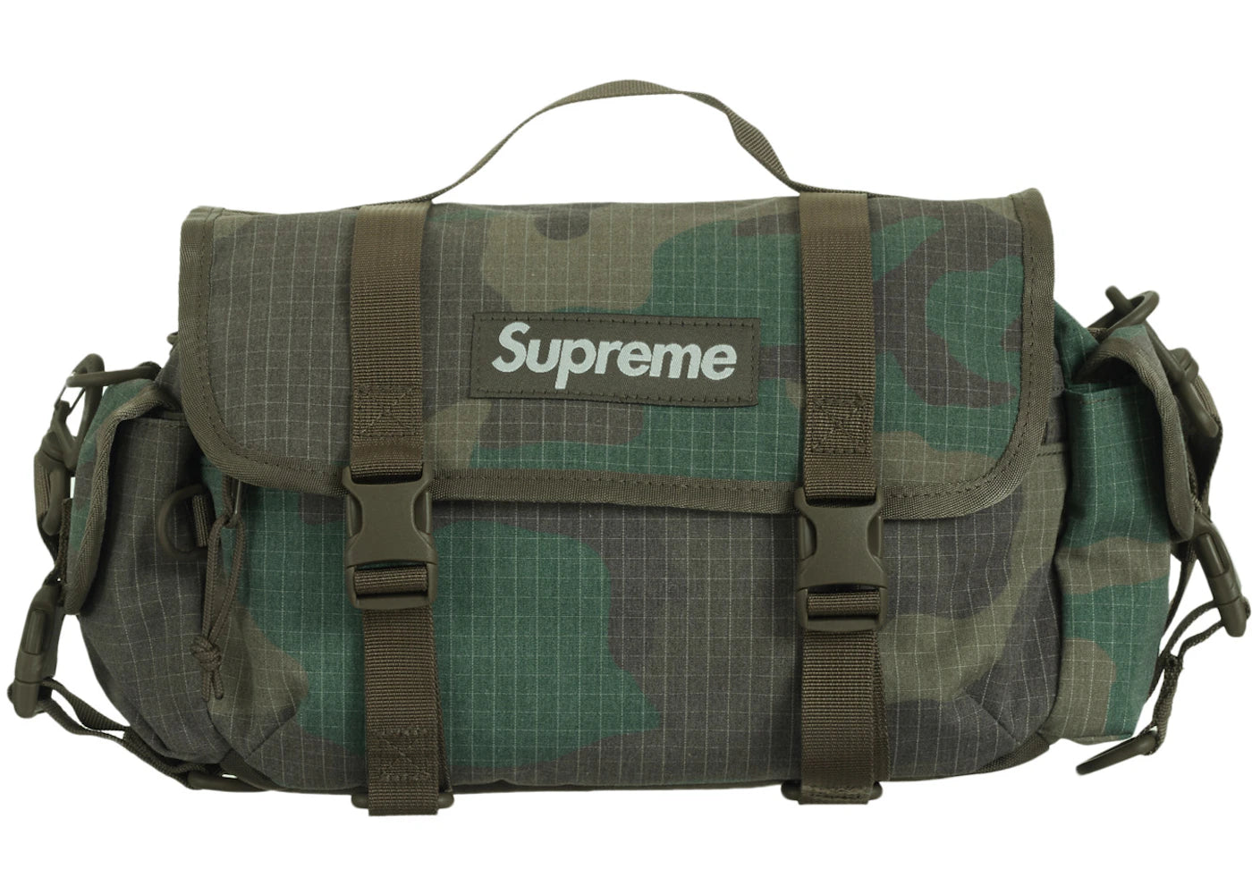 Supreme Mini Duffle Bag (SS24) Woodland Camo -1