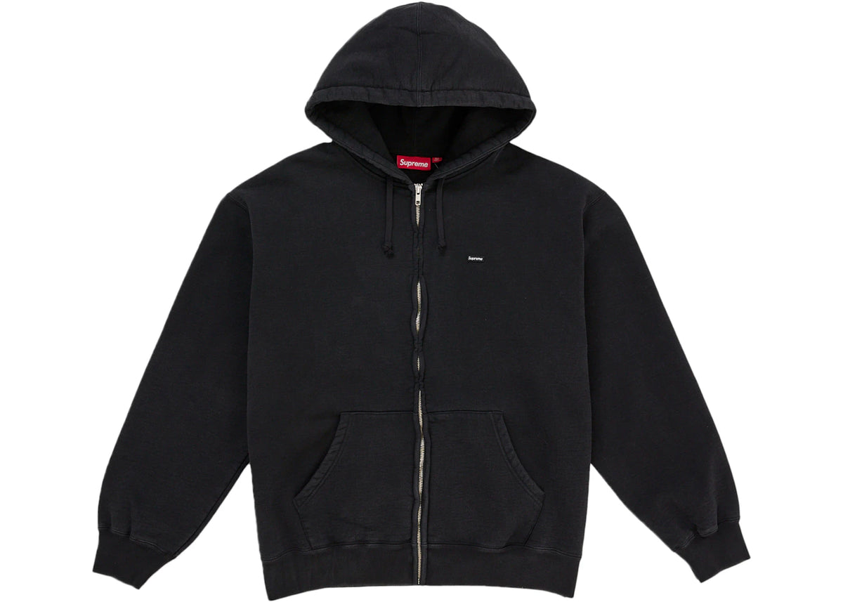 Supreme Small Box Zip Up Hooded Sweatshirt (FW26) Black -1