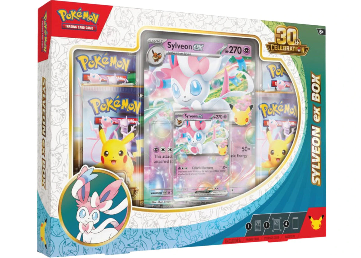 2026 Pokémon Mega Evolution 30th Celebration Sylveon ex Box -1