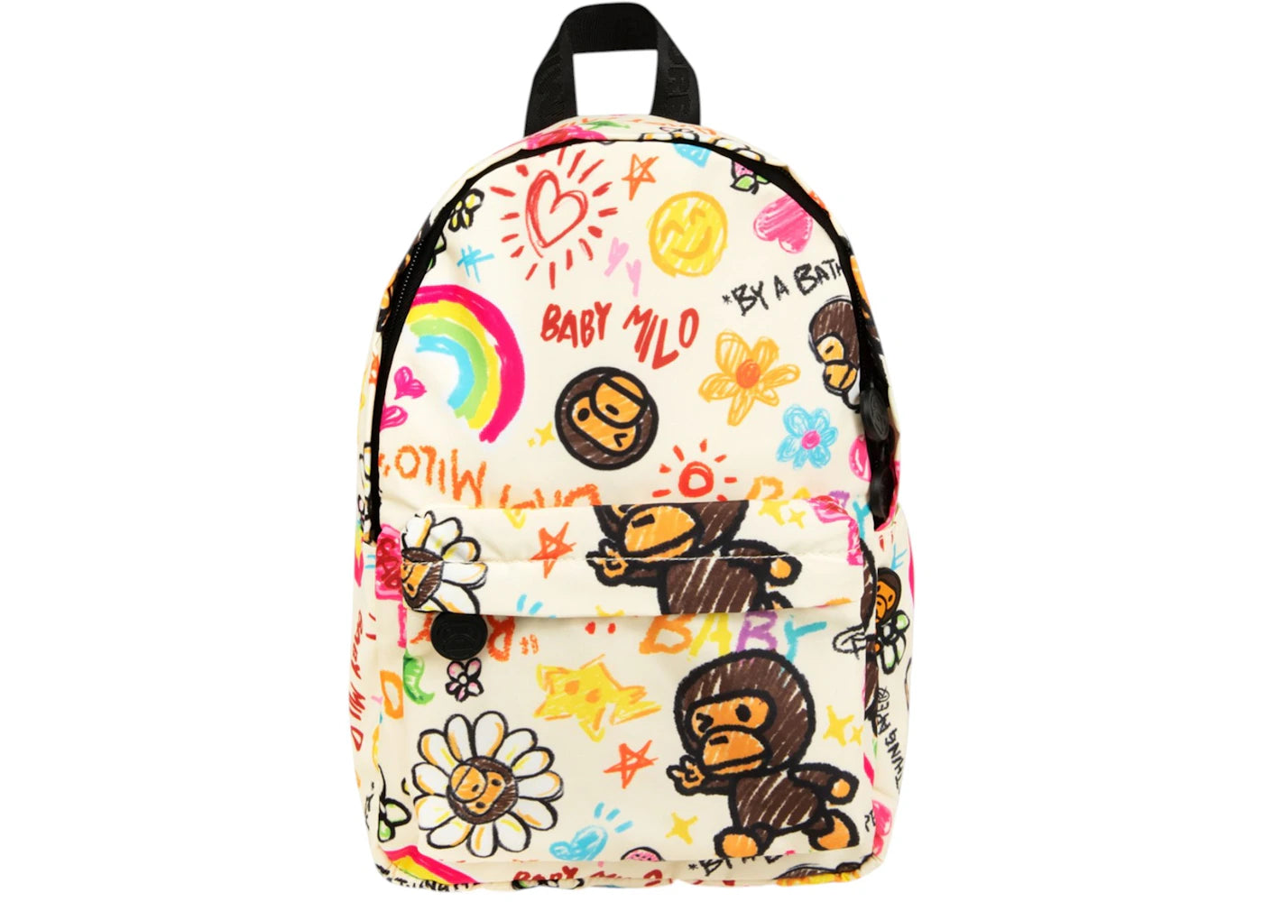 BAPE Baby Milo Soft Mini Backpack Cream -1