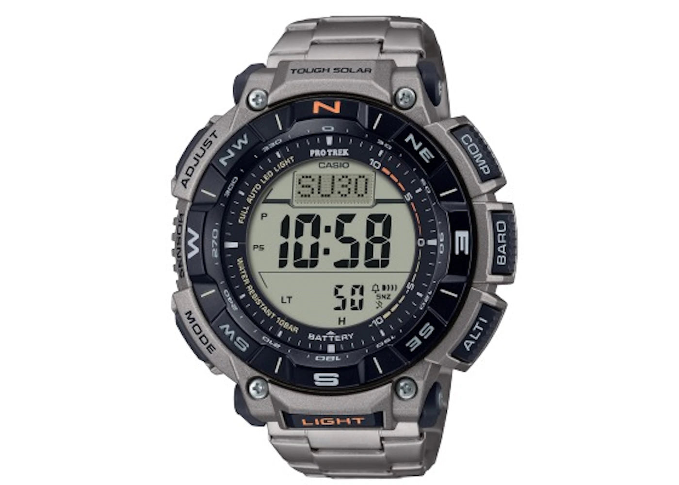 Casio Pro Trek PRG-340T-7 (Black) -1